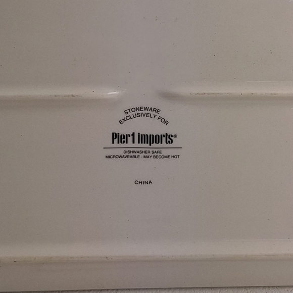 Pier 1 Imports Farm Animals Platter Rectangular Pig/Lamb/Duck/Chicken - Picture 5 of 9